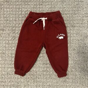 Old Navy Kids Burgundy Sweatpants